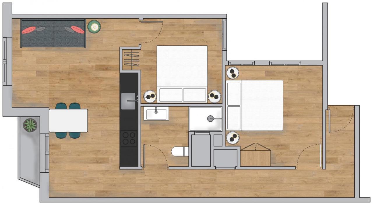 Urban Chill Apartments By Olala Homes L'Hospitalet de Llobregat Exteriör bild